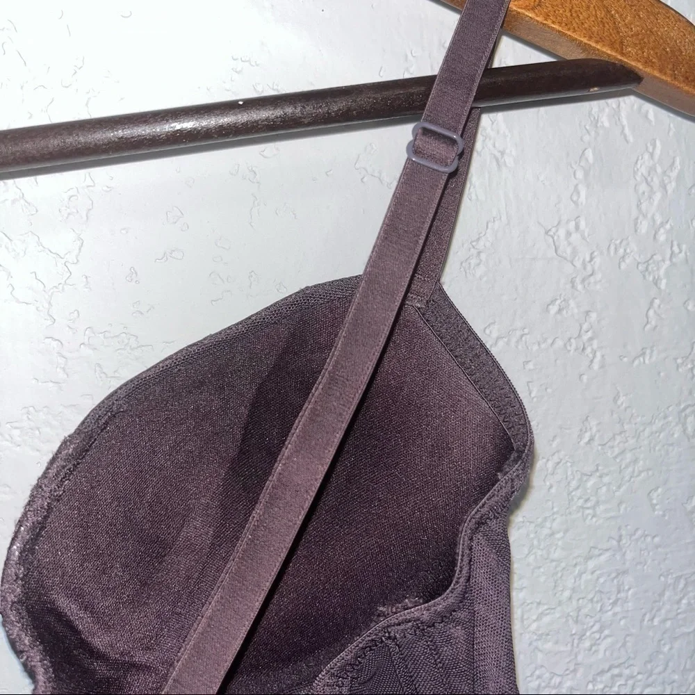 Gilligan & Omalley Purple Lace Lingerie Dress
